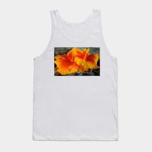 Double Orange Tank Top